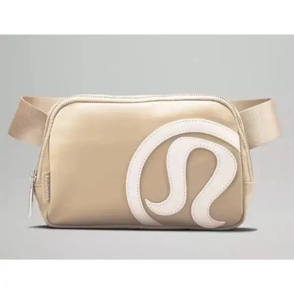 Lululemon Everywhere Belt Bag Trench/White Opal 1L (New With Tags NWT  Authentic